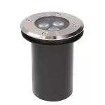 Recessed uplighting IP65-IP67 Ringo Ø110mm LED 3.5W 3000K ON-OFF Stainless steel 370.00