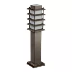 Bollard IP55 Siljan E27 Max. 15W Brown