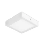 Surface-mounted ceiling light Easy Square Surface 400mm IP23 LED 26.4W 4000K ON-OFF White 2300lm