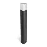 Bollard IP44 Mandela 800mm E27 Max. 15W Urban grey
