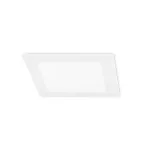 Recessed ceiling lights Easy Square 225mm LED 18.2W 4000K ON-OFF White IN IP20 / OUT IP54 1510.00