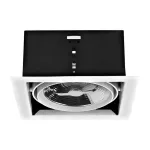 Recessed ceiling lights Cardan Simple GU10/AR111 Max. 15W White IN IP20 / OUT IP23