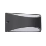 Surface-mounted wall light IP54 Kapa LED 10W 3000K ON-OFF Urban grey 945.00