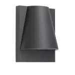 Surface-mounted wall light IP44 Kala GU10 Max. 8W Urban grey