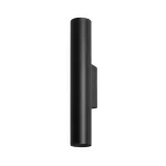 Surface-mounted wall light MEDS GU10 2 x Max. 8W Black