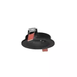 Recessed ceiling lights Sicro Ø78mm Fix GU10 Max. 8W Black IN IP20 / OUT IP23