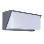 Surface-mounted wall light IP54 Quanta E27 Max. 15W Black