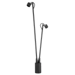 Bollard IP54 Fint Double LED 6.4W 3000K ON-OFF Black 635