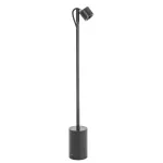 Bollard IP54 Fint Single LED 3.5W 3000K ON-OFF Black 285