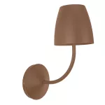 Surface-mounted wall light IP54 Eclipta I LED 10W 3000K ON-OFF Brown 1190