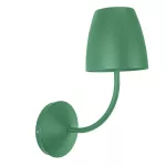 Surface-mounted wall light IP54 Eclipta I LED 10W 3000K ON-OFF green 1190