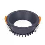 Recessed ceiling lights Jet Ø120mm LED 10.1W 3000K ON-OFF Black IN IP20 / OUT IP54 1020.00