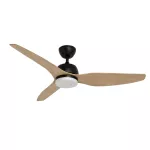 Fan July ø1220mm Black Wood LED 2570 SW 2700-4000-6000K ON-OFF