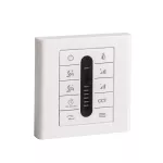 Wall controller with light for DC motors