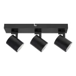Spotlights series Kaplan 3 Bodies GU10 Black