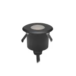 Recessed uplighting IP65-IP67 Senya 59mm LED 2.2W 3000K ON-OFF Black 200