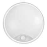 Surface-mounted wall light IP65 Moo Round Sensor LED 18W SW 2700-3200-4000K ON-OFF White 2500