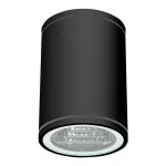 Surface-mounted ceiling light IP54 Orion GU10 Max. 8W Black