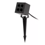 Spotlight IP65 Crest LED 8.2W 3000K ON-OFF Black 800