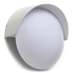 Surface-mounted wall light IP54 Auro LED 6.2W 3000K ON-OFF White 827