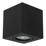 Surface-mounted ceiling light Era Surface Square IP20 GU10 Max. 8W Black