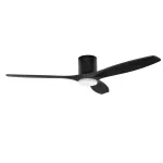 Fan Stem Evo ø1320mm Tube Black LED 2875 SW 3000-4000-5000K ON-OFF