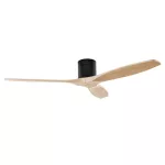 Fan Stem Evo ø1320mm Tube Black with light wood blades Light wood