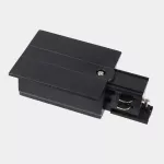 Black right connector with frame