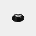 Recessed ceiling lights Dome ø90 GU10/G5.3 Max. 8W 17.5º Black IP23