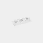 Recessed ceiling lights Bento Standard 3 LEDS Trimless LED 6.1W 2700K CRI 92 15.8º White IP23 605lm