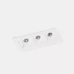 Recessed ceiling lights Bento Standard 3 LEDS Trim LED 6.1W 3000K CRI 92 37.5º White IP23 702lm