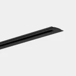 Track 3-Phase Standard Trim Recessed Black