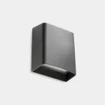 Surface-mounted wall light IP66 Clous 136mm Single Emission LED 11W 3000K ON-OFF Urban grey 537lm