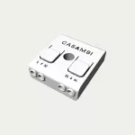 Casambi converter for trailing-edge phase-cut dimmable products. Maximum 144 W, maximum inrush current 10 A. 85-240 VAC.
