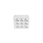 Recessed ceiling lights Bento Standard Square Trim LED 18.3W 3000K CRI 92 47.7º White IP23 1990lm