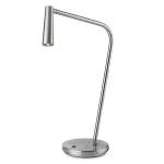Table lamp Gamma LED 4.3W 2700K ON-OFF Satin nickel 293lm