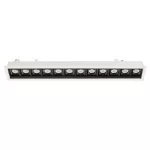 Recessed ceiling lights Bento Standard 12 LEDS Trim LED 24.4W 3000K CRI 92 37.5º White Black IP23 2807lm