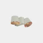 Surface-mounted wall light Drone Double LED 16.3W 2700K ON-OFF White 613lm