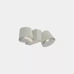 Surface-mounted wall light Drone Double LED 16.3W 2700K ON-OFF White 613lm