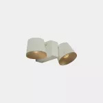 Surface-mounted wall light Drone Double LED 16.3W 2700K ON-OFF White 613lm