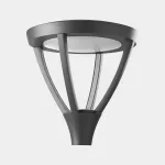 Streetlight IP66 Proud Symmetrical Head LED 44.9W 3000K ON-OFF Urban grey 3421lm