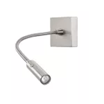 Reading lights Tip LED 4.2W 3000K TOUCH DIMMING Satin nickel 175lm