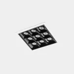 Recessed ceiling lights Bento Standard Square Trim LED 18.3W 4000K CRI 92 15.8º White Black IP23 2027lm