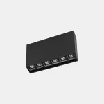 Surface-mounted ceiling light Bento Surface 6 LEDS 14.7W 3000K CRI 92 Phase cut (trailing edge) Black IP23 1326lm