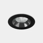 Recessed ceiling lights IP66 Dako Fixed ø175mm LED 20W 3000K ON-OFF Black 2004lm