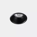 Recessed ceiling lights Dome ø120 GU10 Max. 8W 40º Black IP23 707lm