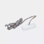 White suspended ceiling rose power outlet DALI