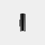 Surface-mounted wall light Pipe GU10 2 x Max. 8W Black 392lm