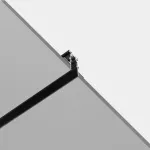 Track LV Recessed 1m Black