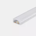 Profile Lineal Flat Rectangular IP20 Aluminium